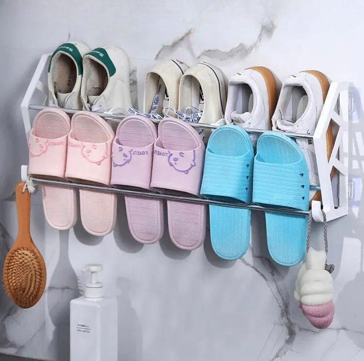 Over The Door Shoe Rack, Household Bathroom Slipper Racks, 3 In 1 Slipper Drainage Rack, Shoe Organizing Shelf, Save Space Shelf, Wall Mounted Stainless Steel Shoe Racks, Home Bathroom Kitchen Slipper Rack Over The Door Shoe Rack, Household Bathroom Slipper Racks, 3 In 1 Slipper Drainage Rack, Shoe Organizing Shelf, Save Space Shelf, Wall Mounted Stainless Steel Shoe Racks, Home Bathroom Kitchen Slipper Rack